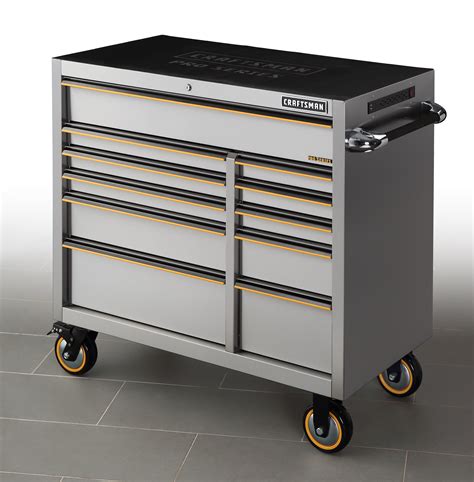 craftsman 41 stainless steel tool box|rolling tool boxes clearance craftsman.